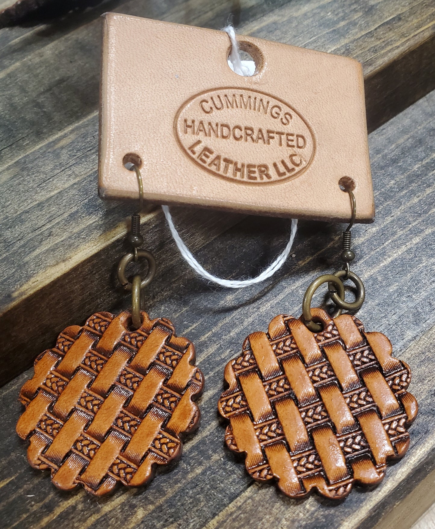 Leather Earrings