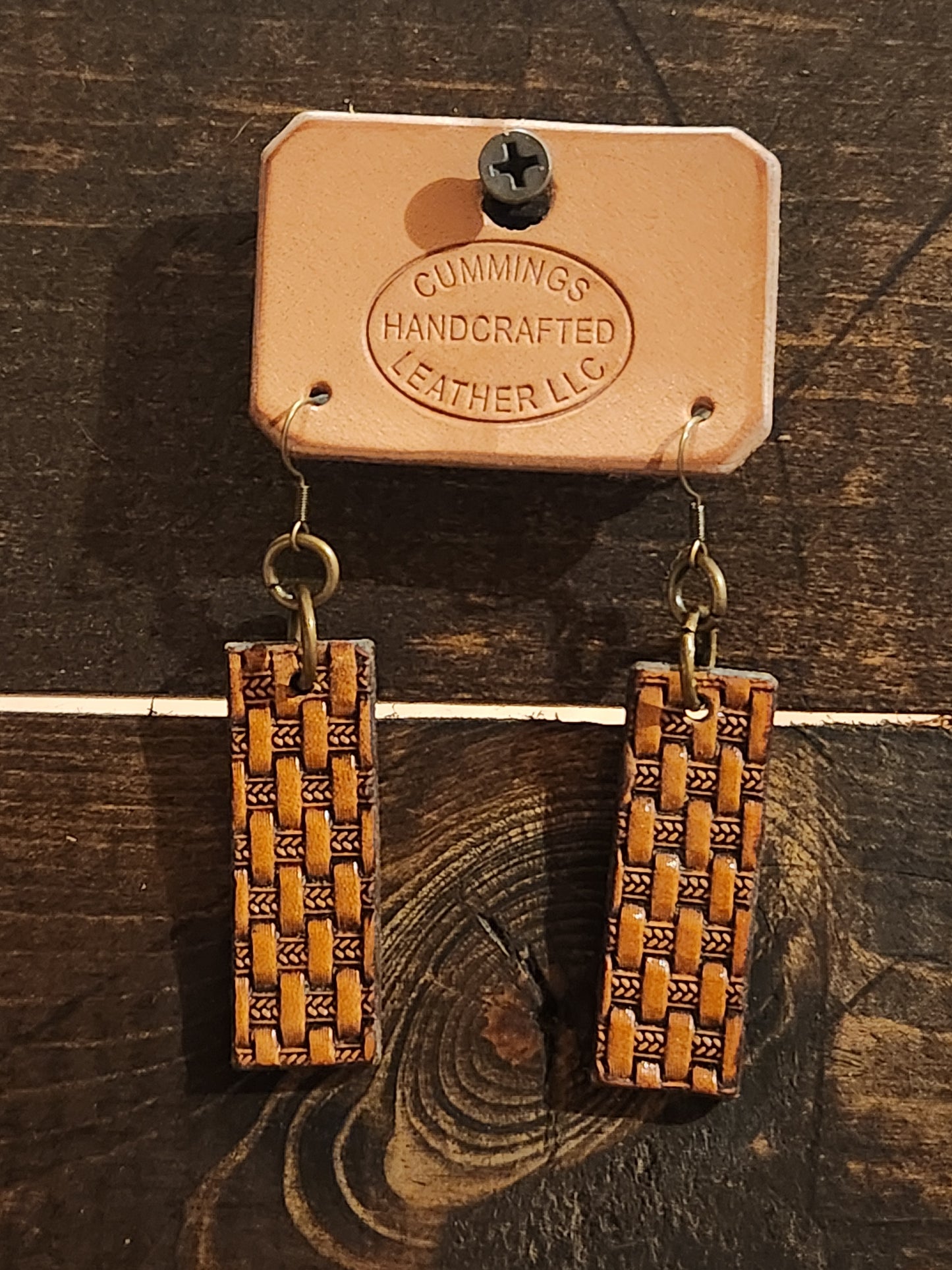 Basketweave Earrings