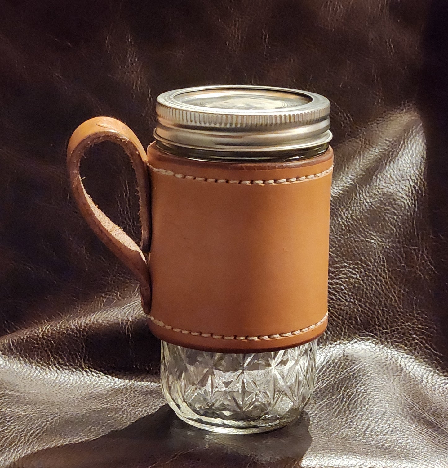 Mason Jar Coffee Mug (Plain)