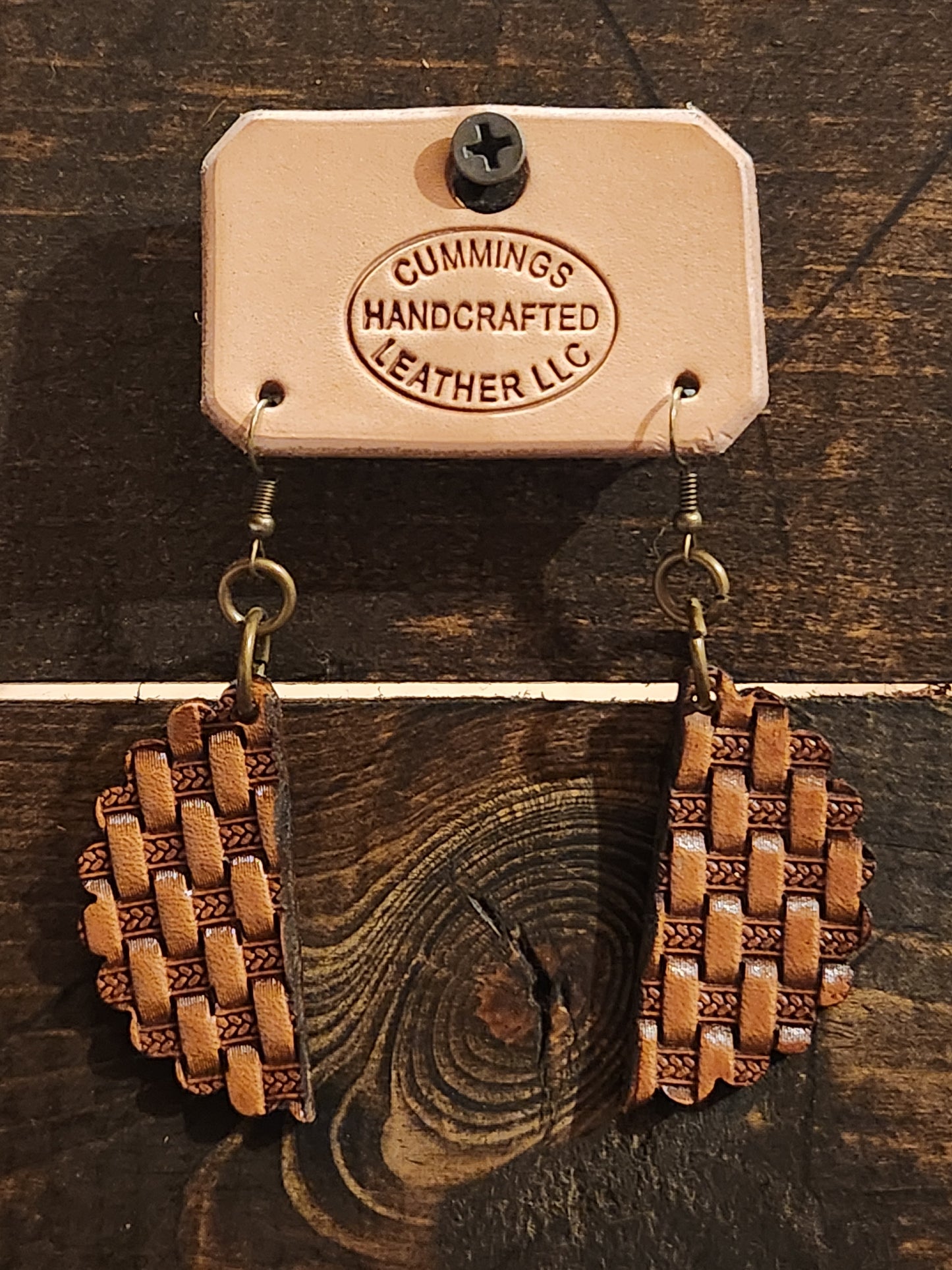 Basketweave Earrings